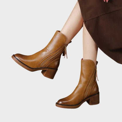 Bota de Couro Cano Curto | Vancuver