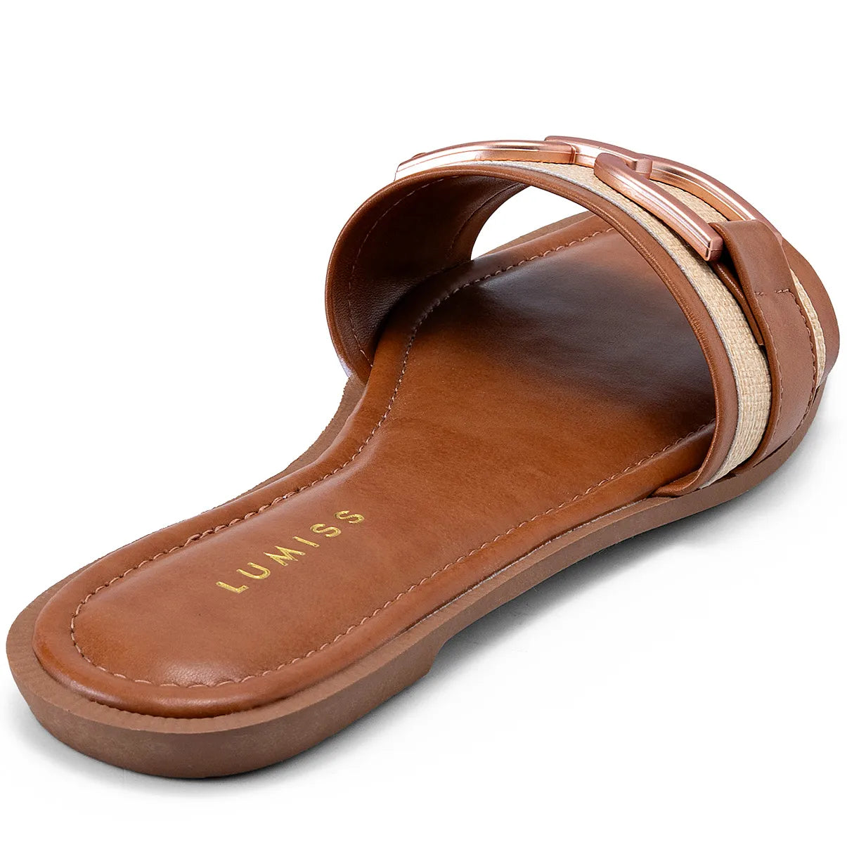 Sandália-Feminina-Rasteira-Caramelo