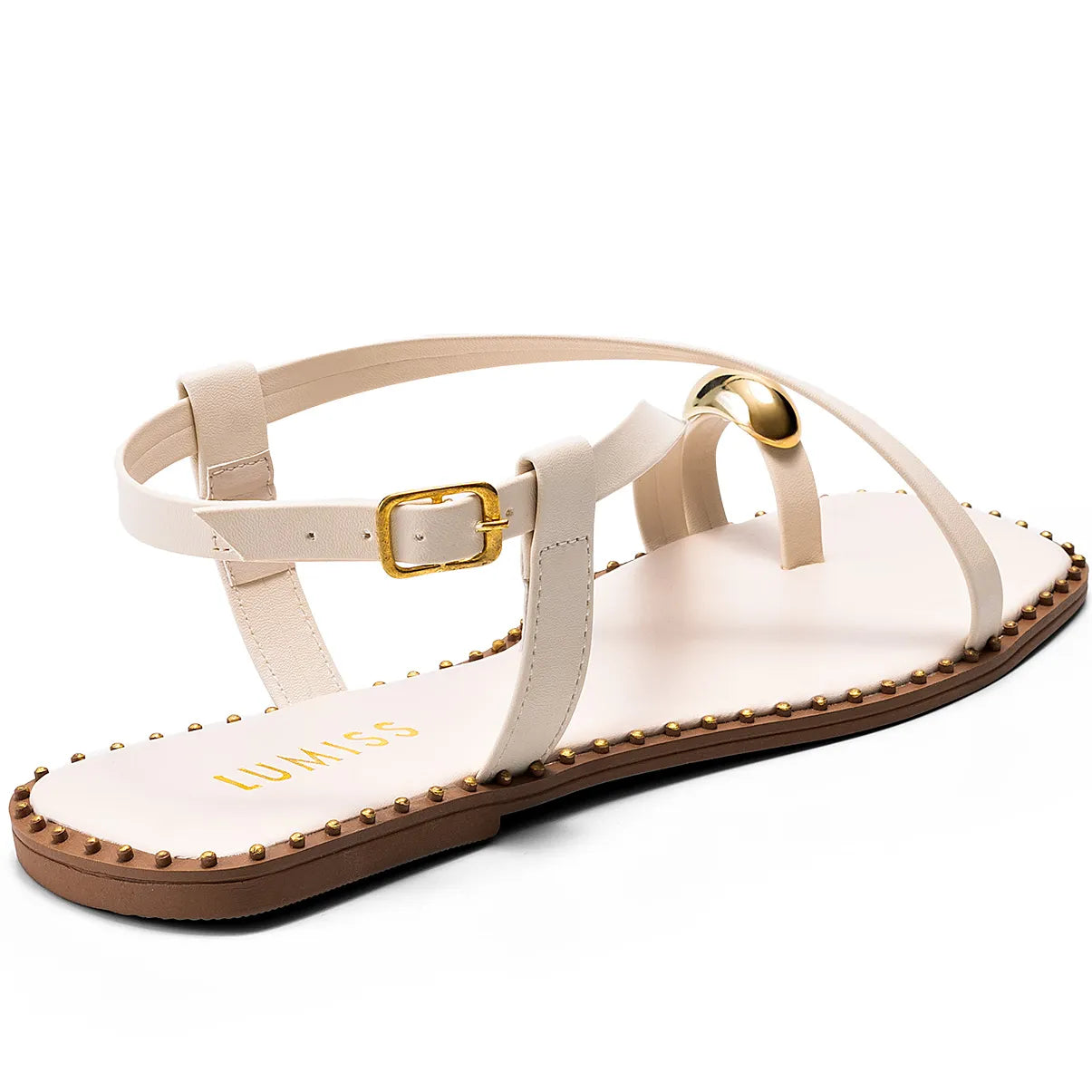 Sandália-Feminina-Rasteira-Metalizada