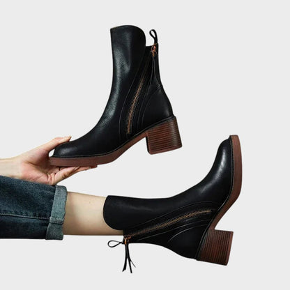 Bota de Couro Cano Curto | Vancuver
