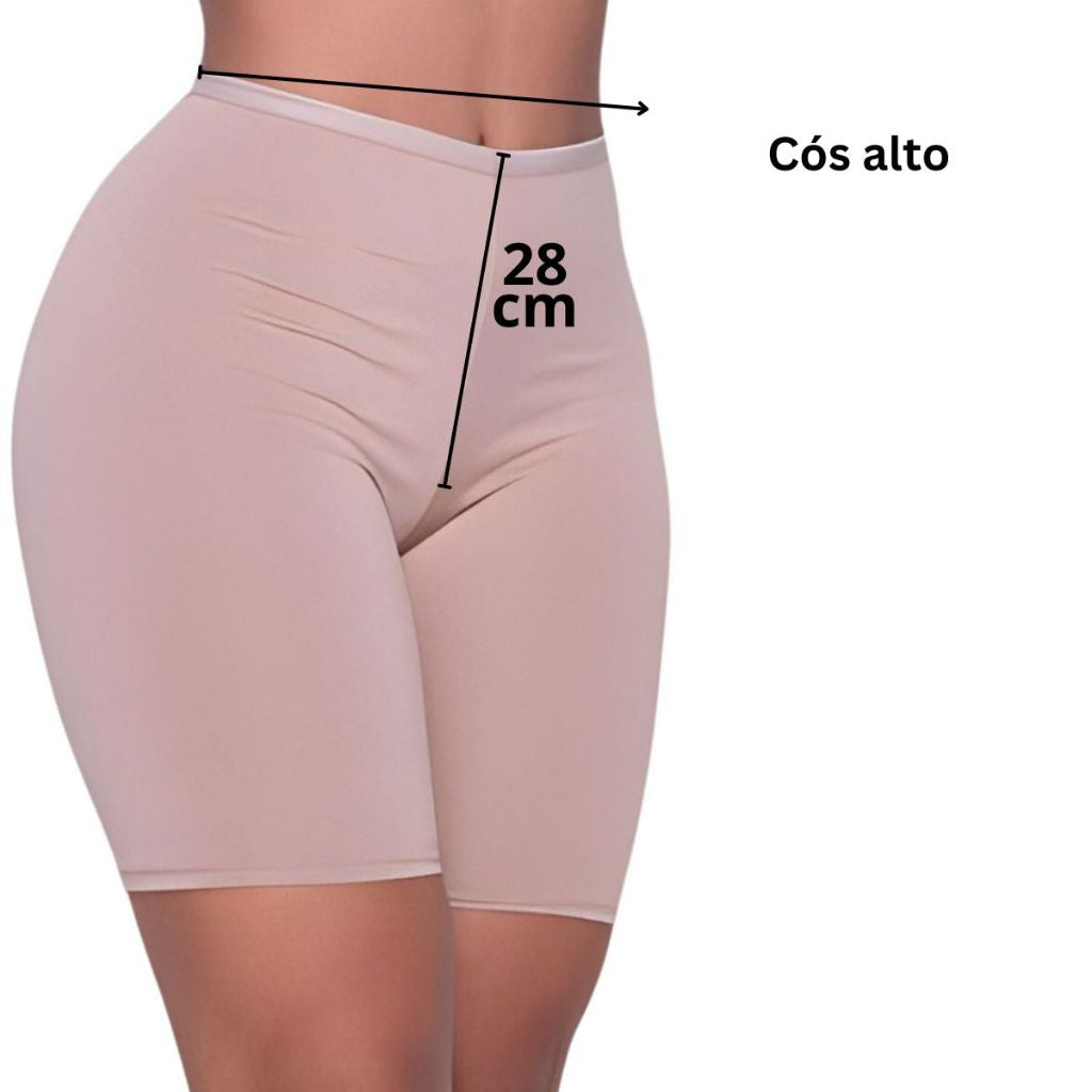 Short Segunda Pele Liso Confortável
