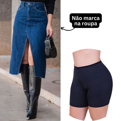 Short Segunda Pele Liso Confortável