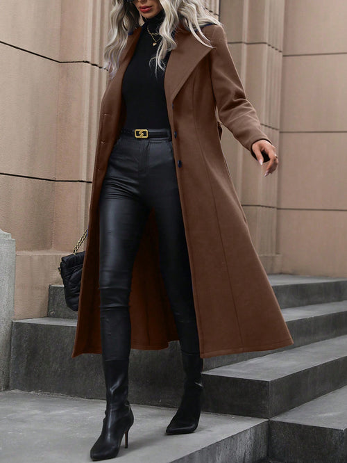 Sobretudo Feminino Longo Mille