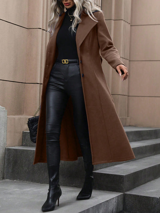 Sobretudo Feminino Longo Mille