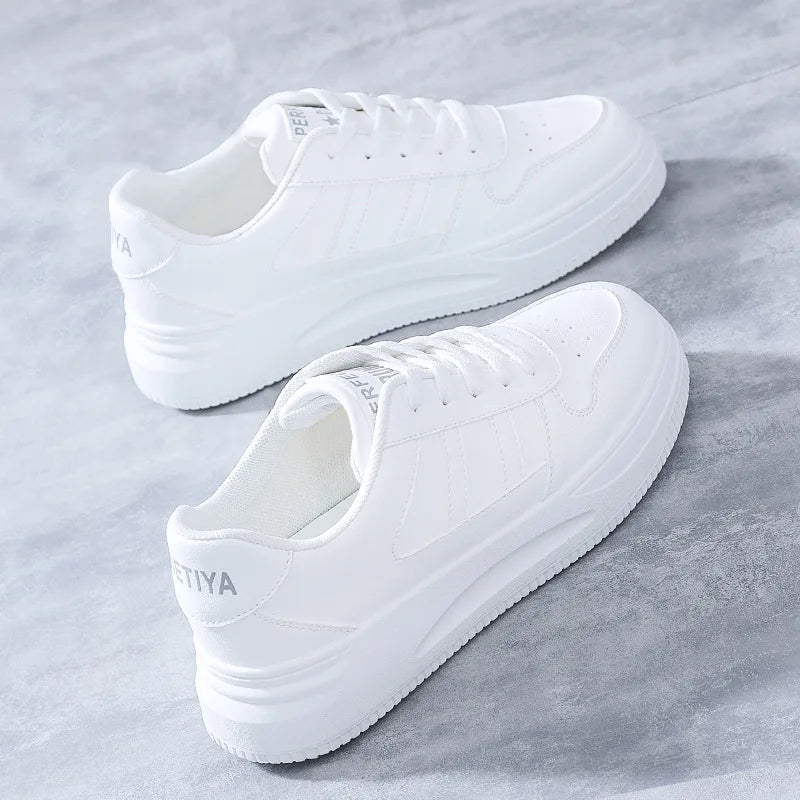 Tênis Feminino Casual Branco | Fashion Bellive