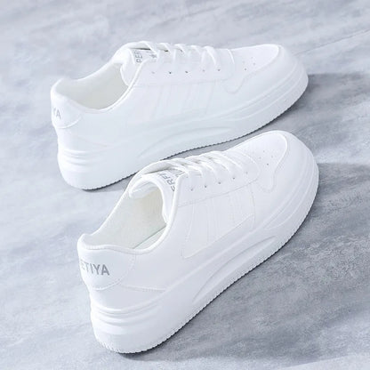 Tênis Feminino Casual Branco | Fashion Bellive