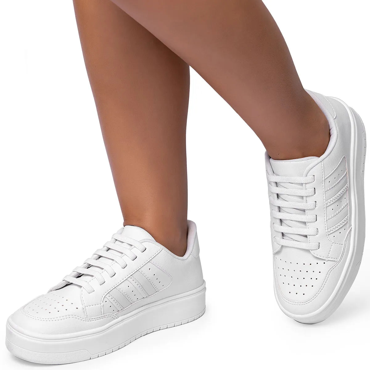 Tênis-Branco-Feminino-Flatform