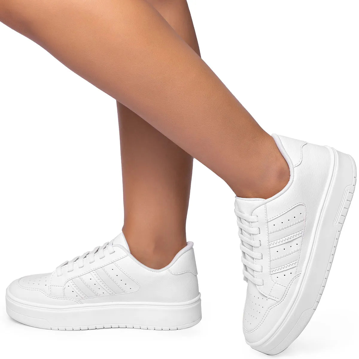 Tênis-Branco-Feminino-Flatform