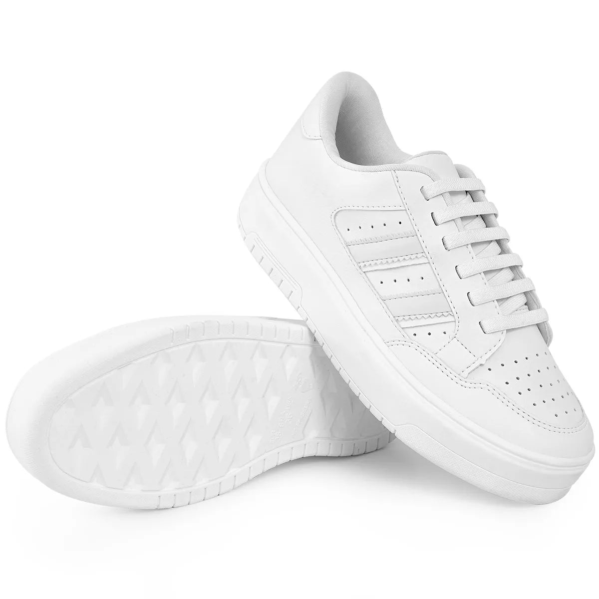 Tênis-Branco-Feminino-Flatform