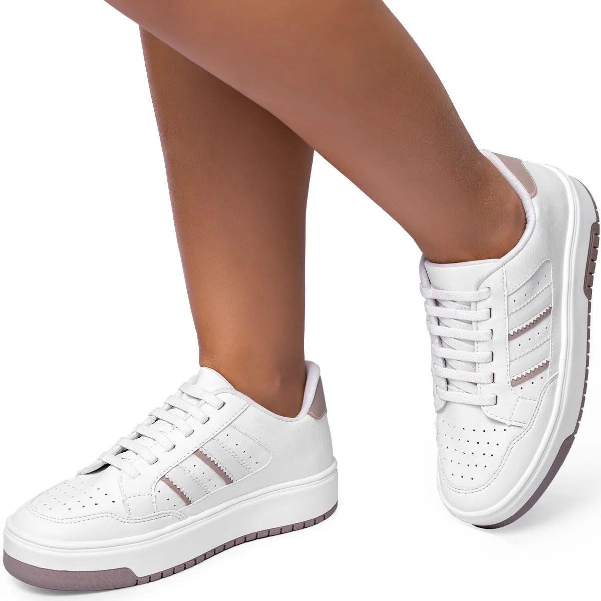 Tênis-Branco-Feminino-Flatform