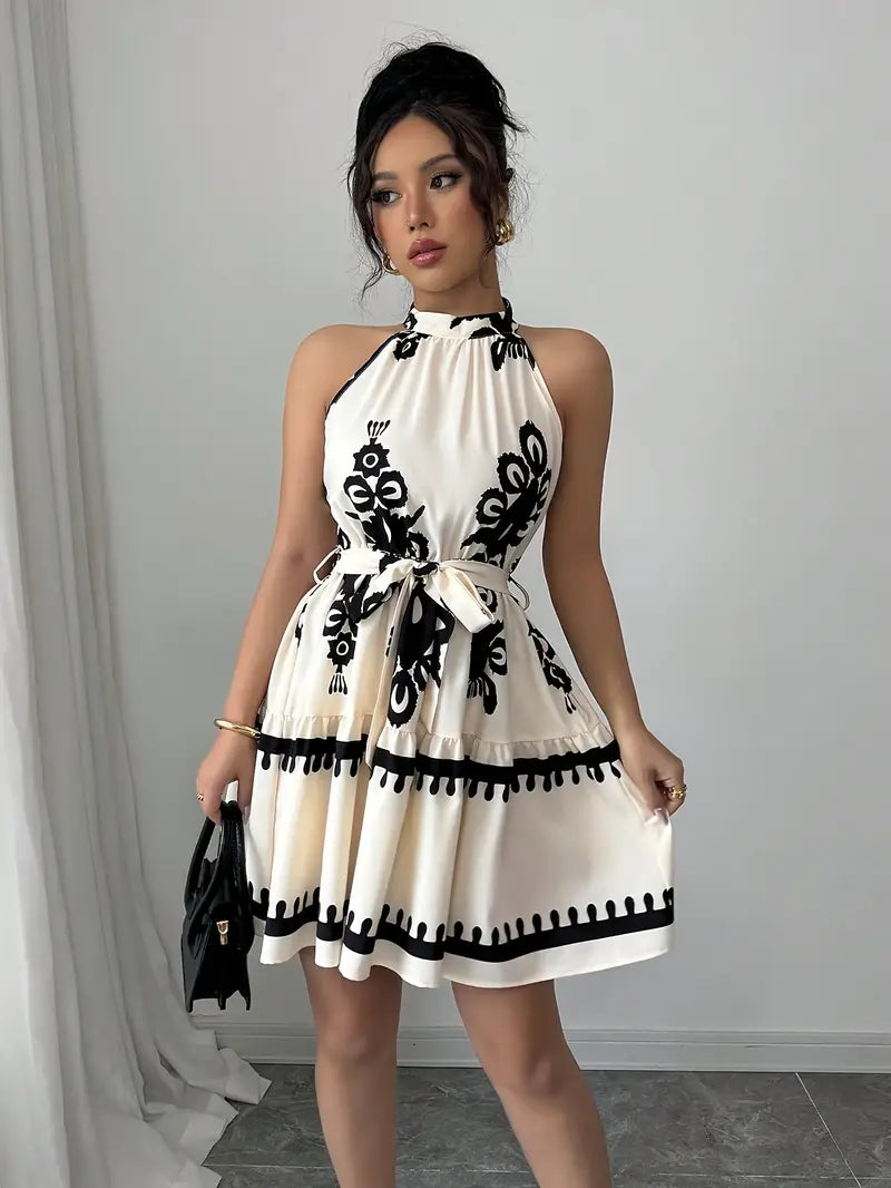 Vestido-Midi-Gola-Alta