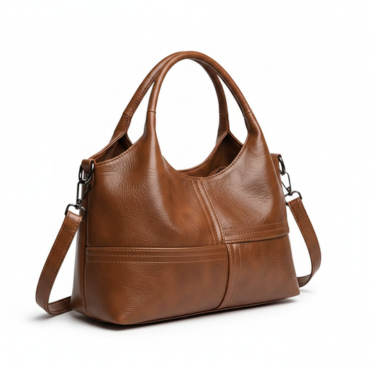 Bolsa Tiracolo Caramelo - Fundo Branco