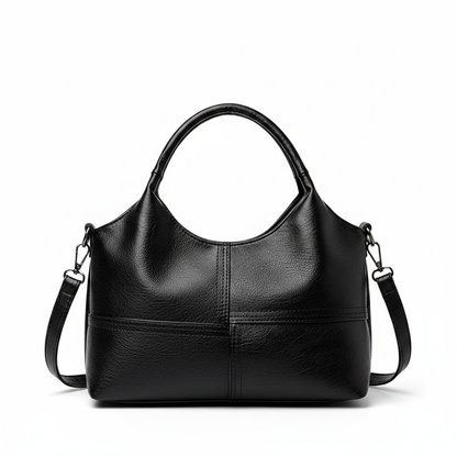 Bolsa Tiracolo Preta - Fundo Branco
