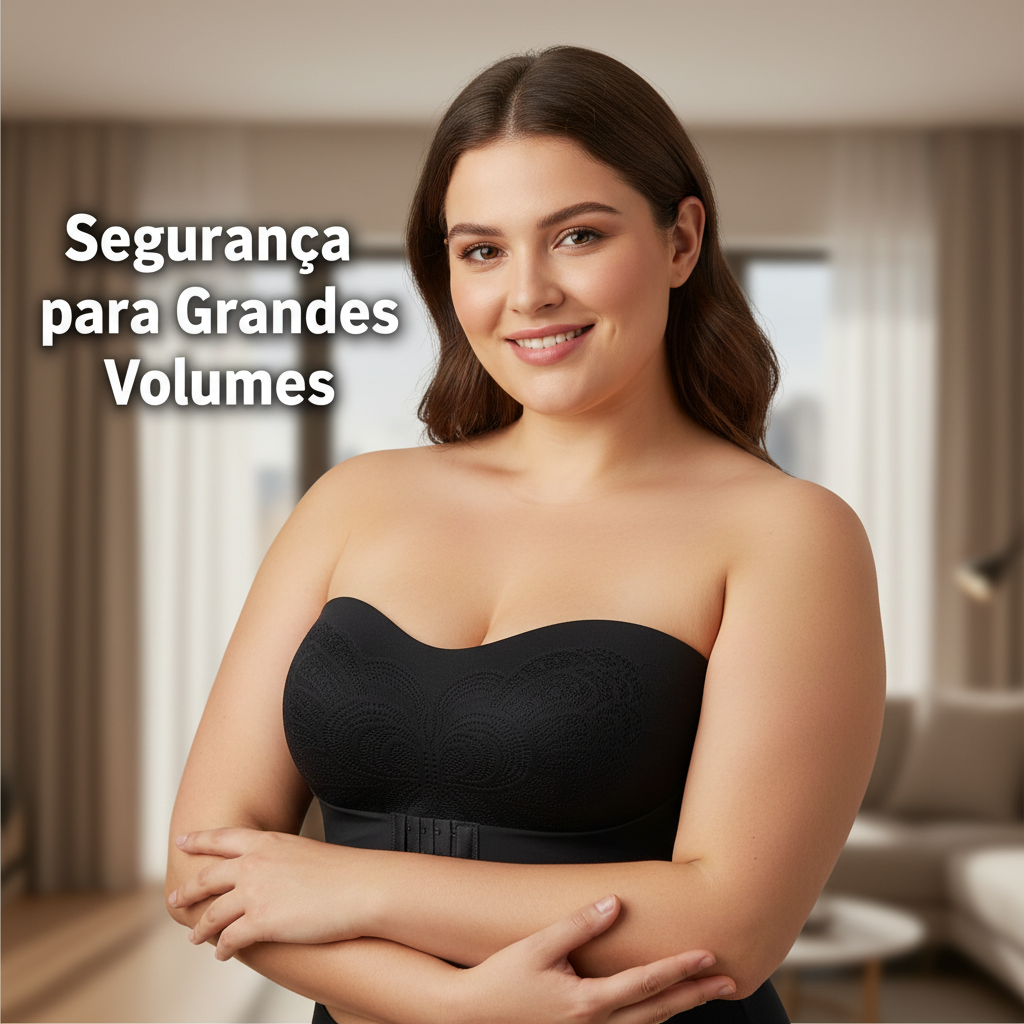 Sutiã Tomara Que Caia Com Alça Reforçada