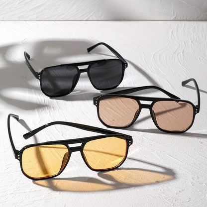 Óculos-De-sol-Vintage-Madri-Kit 3Unid