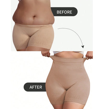 Short Cinta Modeladora 4 Barbatanas Alta Compressão Empina Bumbum